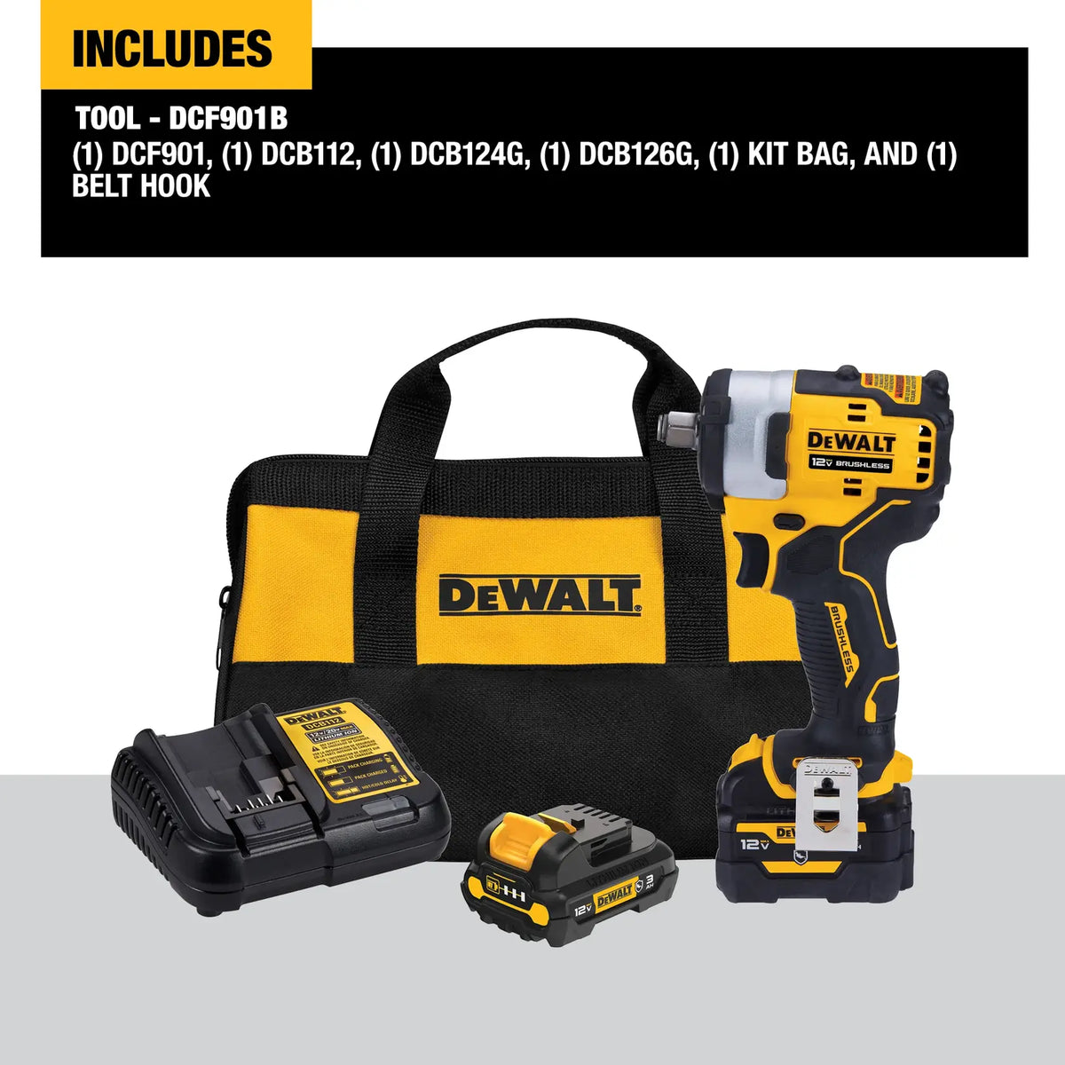 12v MAX Cordless Impact Wrench Kit