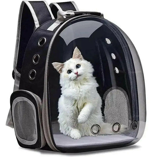 Cat Pet Carrier Backpack Transparent Capsule Bubble Pet Backpack Small Animal Puppy Kitty Bird Breathable Pet Carrier for Travel - RtrStore