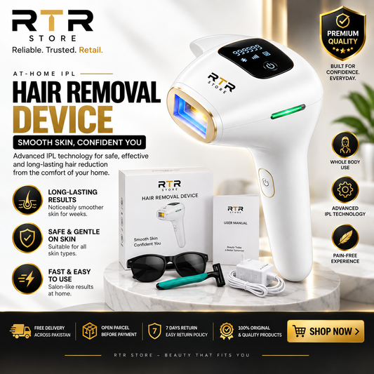 Professional IPL Laser Hair Removal