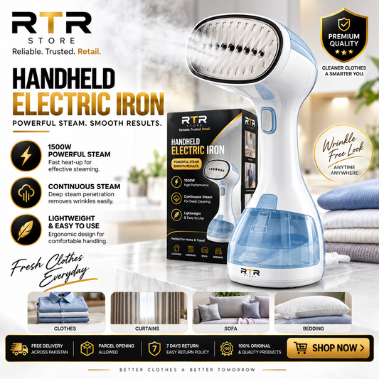 Portable Travel Handheld Steamer Iron