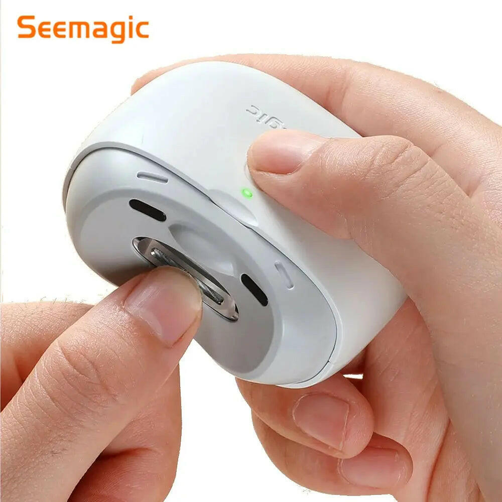 Electric Automatic Nail Clipper Pro with Touch Start Infrared Protection LED Light - RtrStore