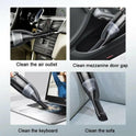 Handheld Portable Car Vacuum Cleaner Wireless Rechargeable Household Handheld  8000Pa High Suction Power - RtrStore