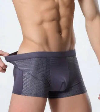 Ice silk men's underwear mesh boxer - RtrStore