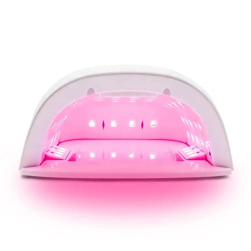 Rechargeable Nail Lamp 86W Wireless Gel Polish Dryer Red Light Manicure Light with Handle Cordless Nail UV LED Lamp - RtrStore