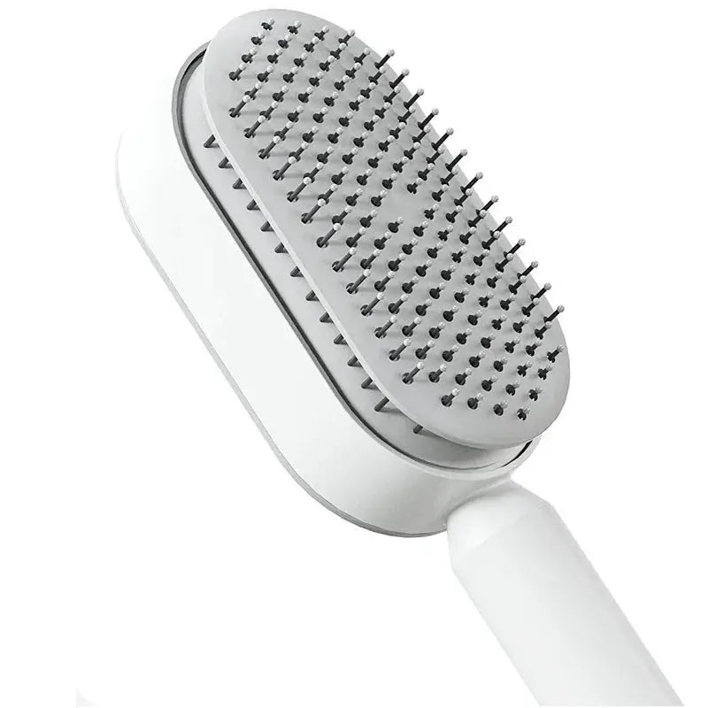Self Cleaning Hair Brush for Women One-key Cleaning Hair Loss Airbag Massage Scalp Comb Anti-Static Hairbrush Dropshipping - RtrStore